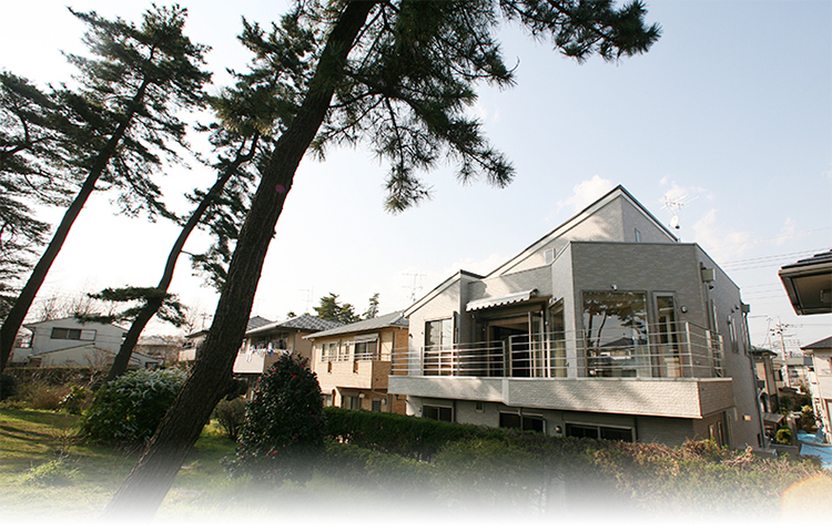 自然と調和する住宅