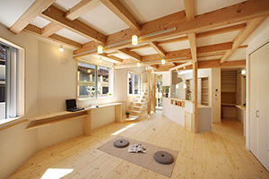 奥まで光を届ける住まい