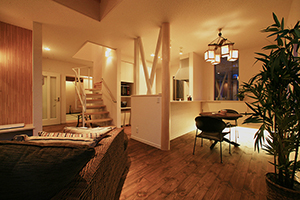 多面性のあるデザイン住宅