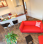 リビングは好みに合わせた自由なデザインで