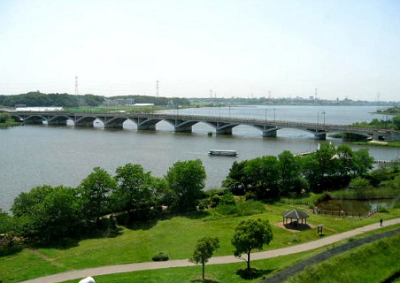 我孫子市の風景