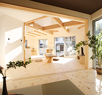 我孫子市の開放感ある家