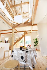流山市の大吹抜けの注文住宅
